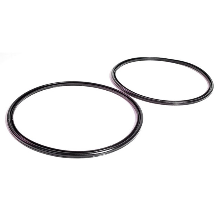 HR 10 Trim Ring Lens Seals, Rubber, 7-3/4 in. O.D., 7-1/8 in. I.D