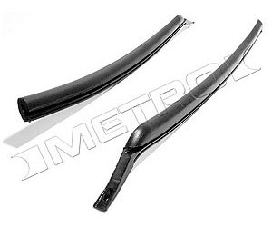 Molded Rear Roll-Up Window Seals 1967-69 Chevy Camaro/Pontiac Firebird