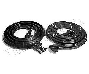 Door Seals with Clips and Molded Ends 1966-67 Chevy Chevelle, Malilbu