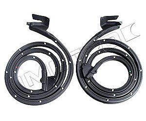 Front Door Seals 1966-67 Buick Skylark/Chevy Chevelle, Malibu/Oldsmobile Cutlass, F-85/Pontiac LeMans, Tempest