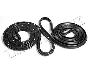Molded Door Seals with Clips 1971-77 Chevy Vega