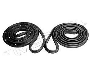 Front Molded Door Seals with Clips 1961-64 GM B-Body/C-Body