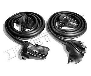 Molded Door Seals with Clips and Molded Ends 1982-92 Chevy Camaro/Pontiac Firebird