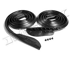 Molded Door Seals with Clips and One Molded End 1966-67 Dodge Charger, Coronet/Plymouth Belvedere, Satellite