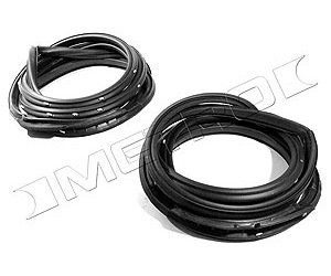 Molded Door Seals with Clips 1966-67 Dodge Coronet/Plymouth Belvedere