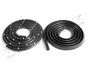 Molded Door Seals with Clips without Molded Ends. For 2-door hardtop and convertible. Each. 108 In.