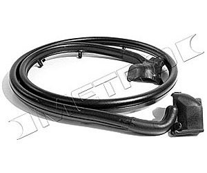 Half Door Seal with Clips and Molded Ends 1987-95 Wrangler