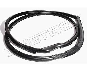 Full Door Seal with Clips 1997-03 Wrangler