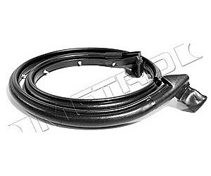 Half Door Seal with Clips and Molded Ends 1997-03 Wrangler