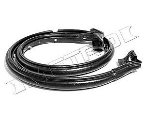 Half Door Seal with Clips and Molded Ends 1997-03 Wrangler