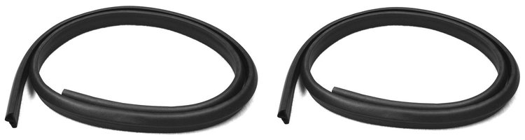 LM 110-AU Upper Door Seal, 73-79 Ford Full Size Truck, 78-79 Ford Bronco, On Door, Pair