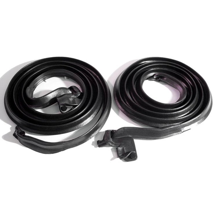 Door Seals with Molded Ends. Replaces OEM #4877404/5. Pair. R&L. DOOR SEAL RIVIERA 2DR 63-65 OEM# 4877404/5 PAIR