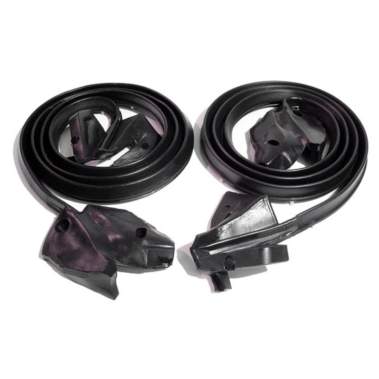 Molded Door Seals. For 2-door hardtops and convertibles. Replaces OEM #9824514/5. Pair. R&L. DOOR SE