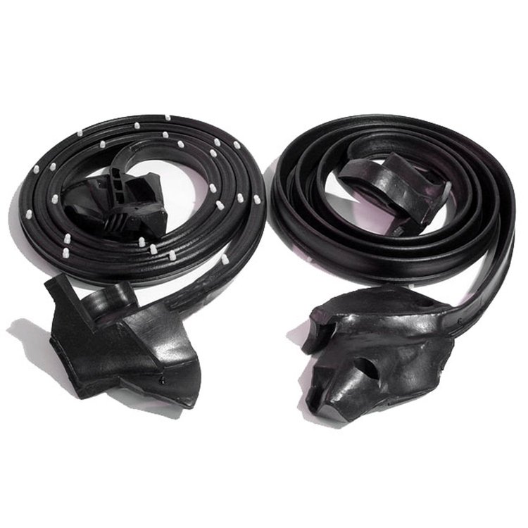Molded Door Seals for 2-door hardtops. Pair. R&L. DOOR SEAL 71-78 OLDSMOBILE TORONADO 71-73 BUICK RIVIERA PAIR
