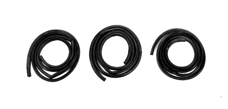 LM 121-Q Door Seals, 67-72 GM Suburbans, Front Left & Right And Rear Right, Set Of 3