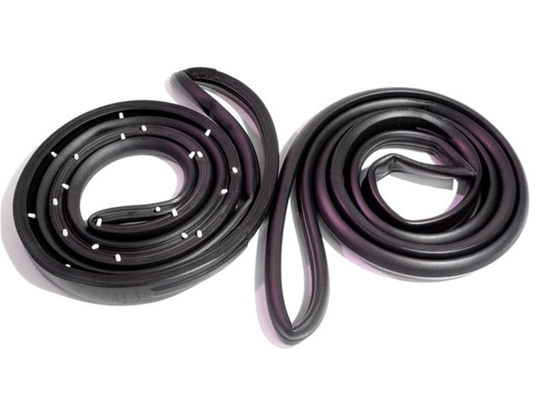 Rear Molded Door Seals. For 4-door sedan. Pair. R&L. DOOR SL REAR 77-79 ELECTRA DEVILLE 98 FLEETWOOD BROUGHAM OLDS 98 - PAIR