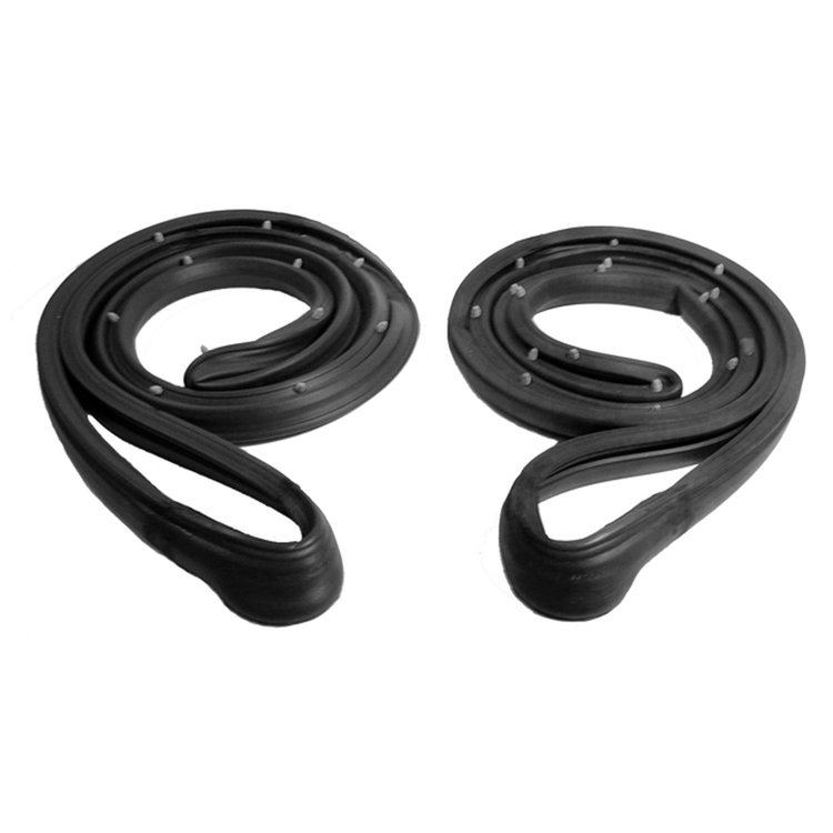 Rear Door Seals. Fits 4-door sedan with front wheel drive. Pair. DOOR SEAL-REAR 85-88 CADILLAC DEVIL