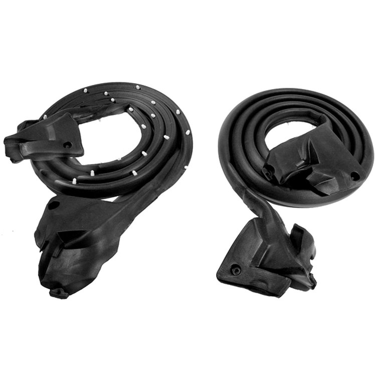 Molded Door Seals. For 2-door hardtop. Pair. R&L. DOOR SEAL 79-85 CADILLAC ELDORADO/BUICK RIVIERA/OL