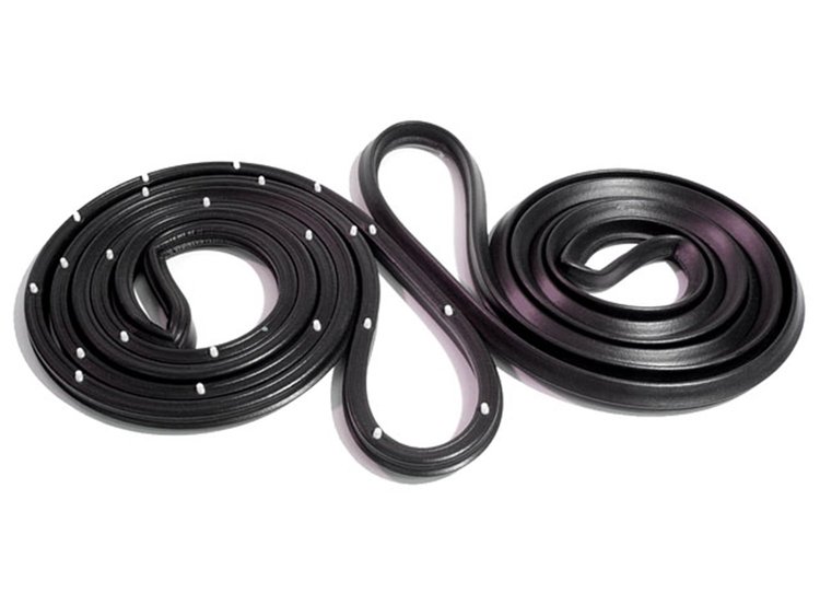 Rear Molded Door Seals. For 4-door Sedan. Pair. R&L. DOOR SEAL-REAR 69-70 GM B BODY 4 DOOR SEDAN PAIR