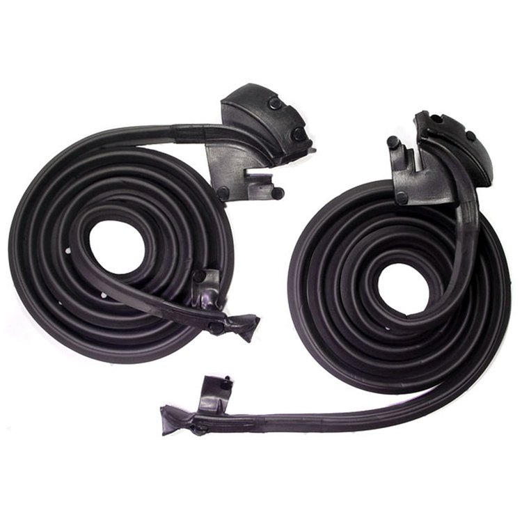 Molded Door Seals. For 2-Door Hardtop and Convertibles does not fit Grand Prix hardtop or formal top