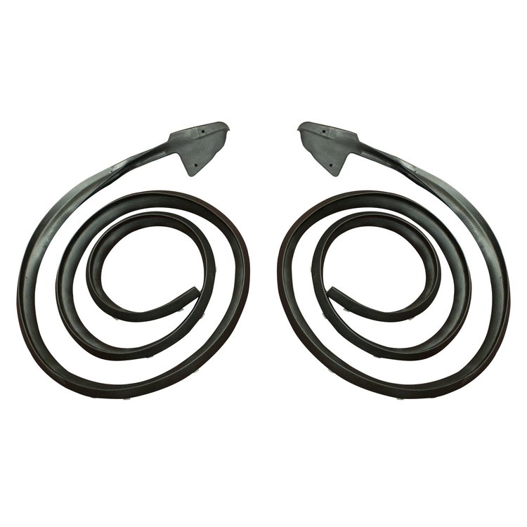 Molded Door Seals with Clips and One Molded End. For 2-Door Hardtop Only. Replaces OEM #3439040/1. P