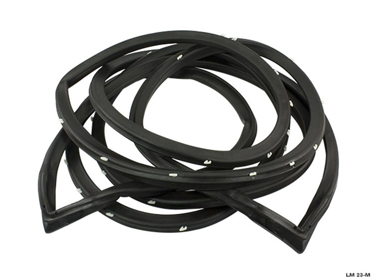 Rear Door Seals for 4-Door Sedan. Pair. REAR DOOR SEAL 67-76 MOPAR A BODY 4 DOOR SEDAN PAIR