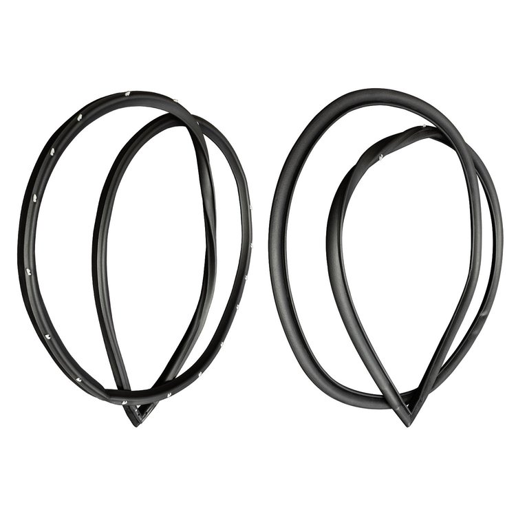 LM 23-Q Rear Door Seals, Fits '66-'70 Mopar B-Body 4-Door Sedan