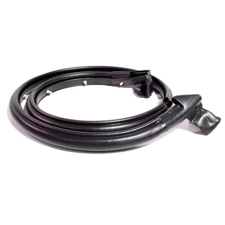 Half Door Seal with Clips and Molded Ends. For left drivers side only. Each. DOOR SEAL 97-06 JEEP WR