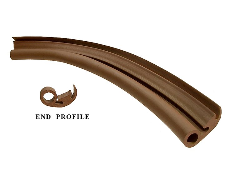 LP 103-A/BR Door Cab Seal, Brown, Sold By The Foot