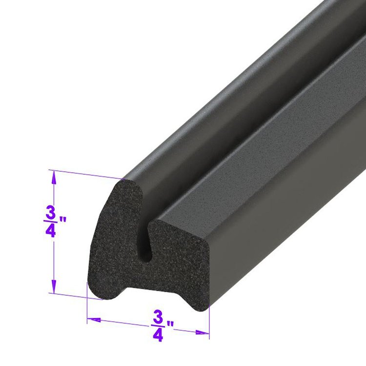 LP 104-K Door Bottom Seal, Fits Retainer Channel