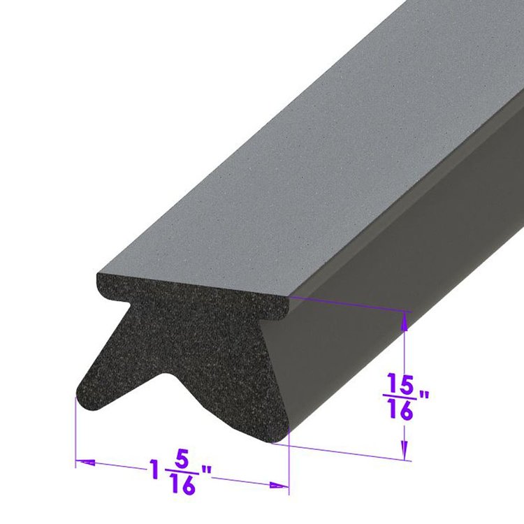 LP 110-K Roof Rail Seal, Sold By The Foot