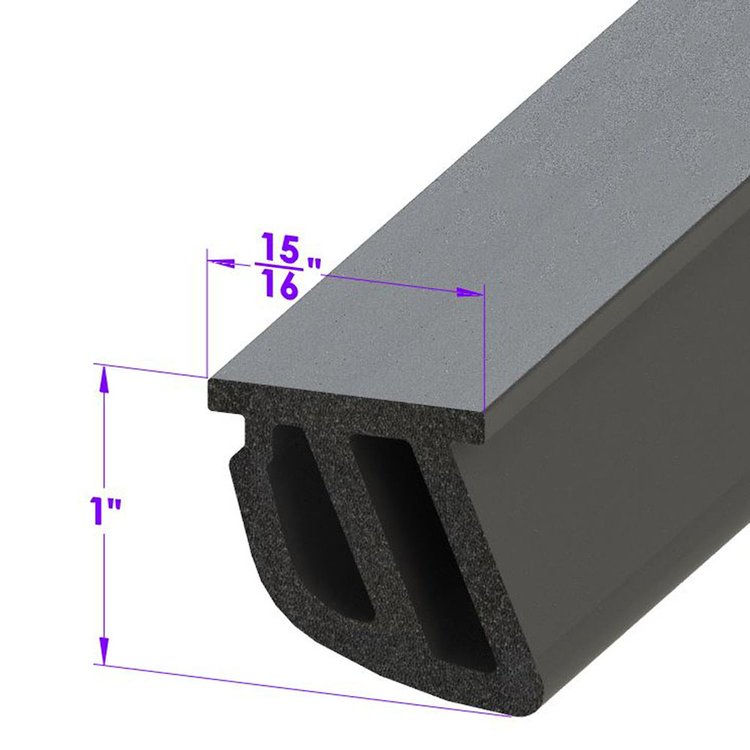 LP 110-MG Roof Rail Seal, Small Profile, Sold By The Foot