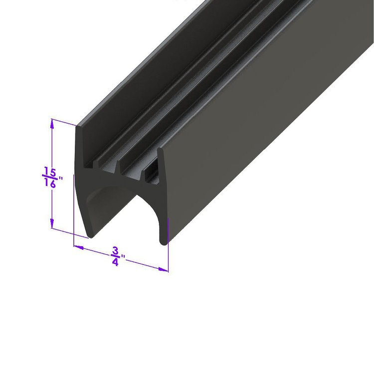 LP 13-A/FT Lower Windshield Frame To Body Seal, Sold By The Foot