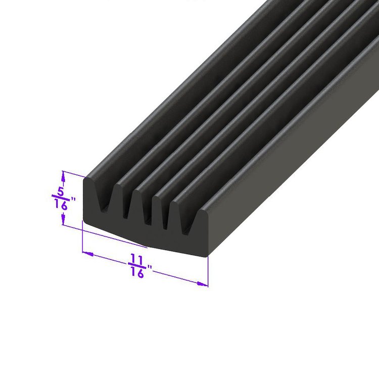 LP 15-K Anti-Squeak Rubber Seal, Used For Remounting Fenders