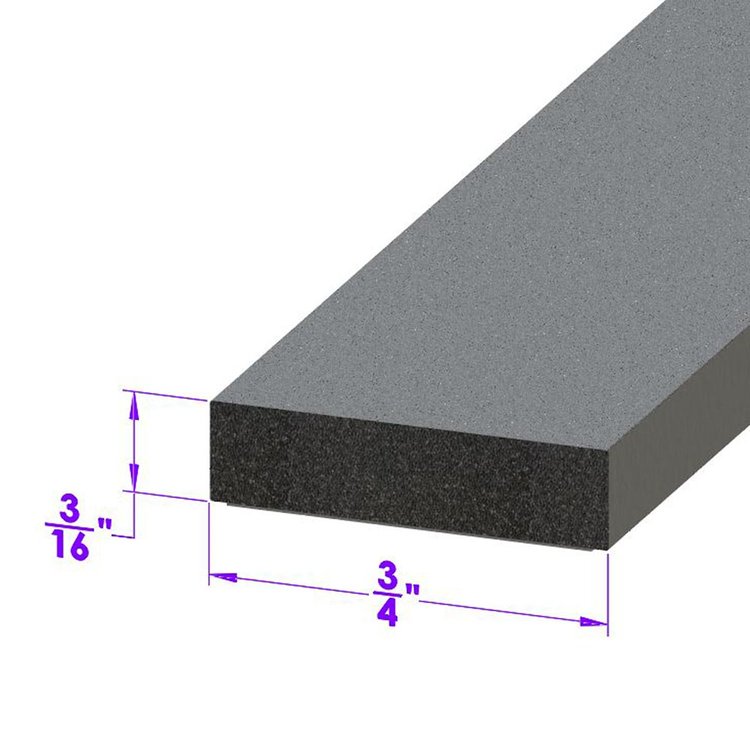 LP 31634 Adhesive Backed Weatherstripping, 3/4 in. Wide x 3/16 in. Thick
