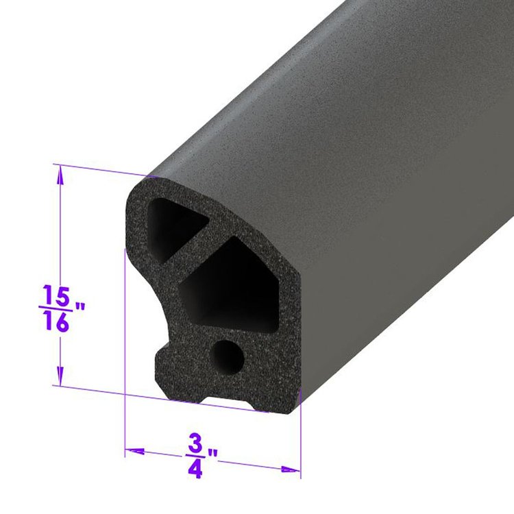 LP 40-P Door Seal, Sold By The Foot