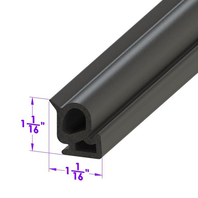 LP 48-C Full Steel Front Door Seal, Sold By The Foot