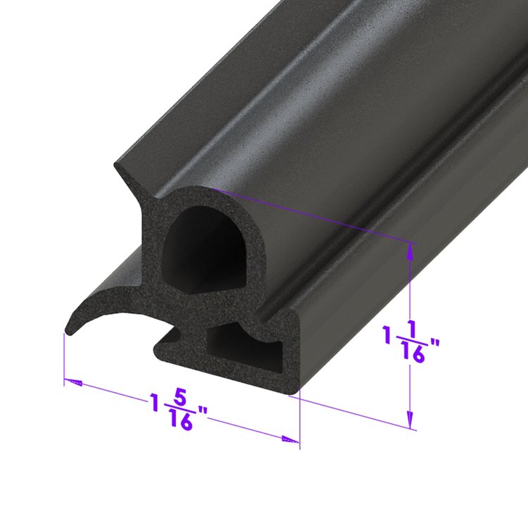 LP 48-G Door Seal, Sold By The Foot