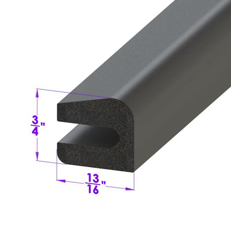 LP 51-A Trunk Seal, Sponge Rubber, Sold By The Foot