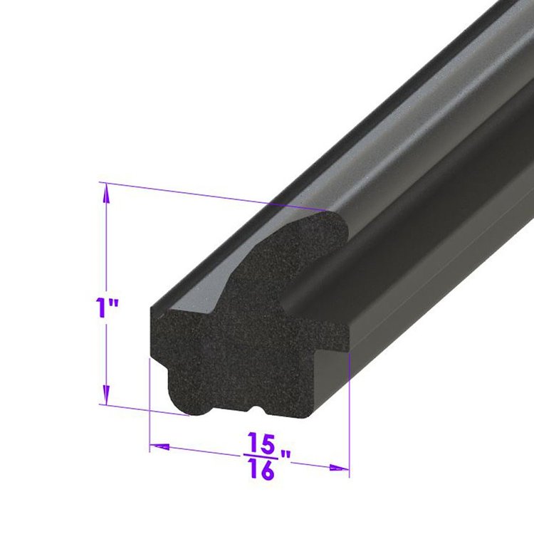 LP 51 Trunk Seal, Sponge Rubber, Sold By The Foot