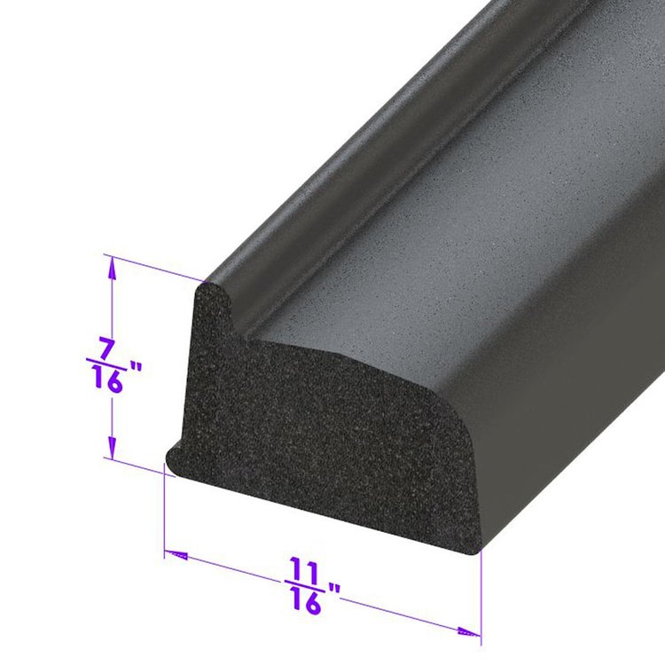 LP 58 Door Side Seal, Sold By The Foot