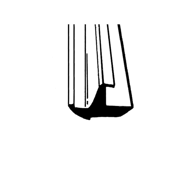 LP 97-F Swing-Out Windshield Seal, Sold By The Foot
