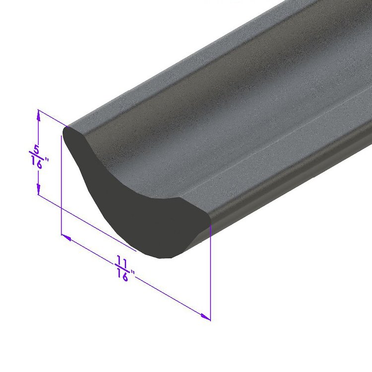 LP 98-G Rubber Running Board Insert