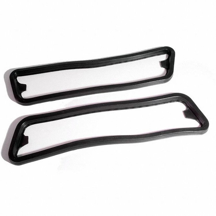 Tail-light Mounting Base Pads. Made of molded sponge. 18 In. X 4-1/4 In. X 16-1/2 In. Pair. MOUNTING