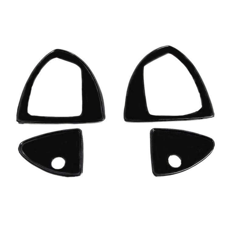 MP 1007-G Door Handle Pads, 2-5/8 in. Wide x 1-3/4 in. Long, Set R&L