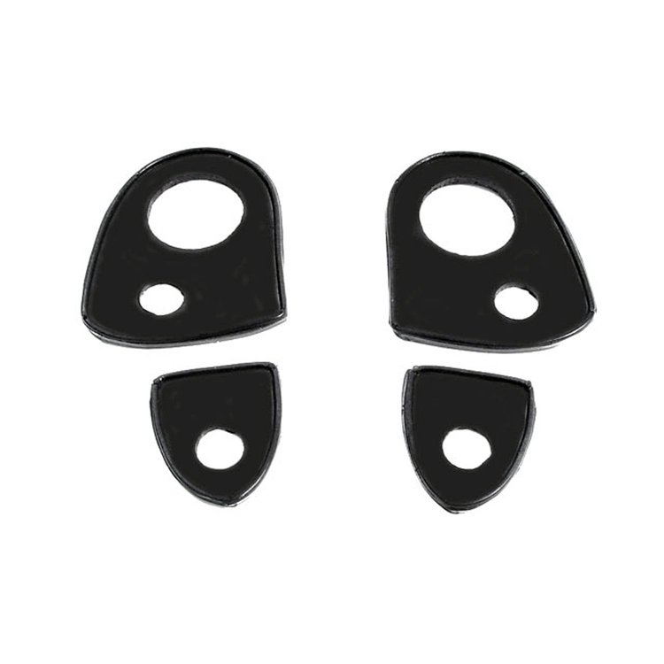 MP 1009-A Door Handle Pads, 2-3/4 in. Wide x 1-5/8 in. Long, Set R&L