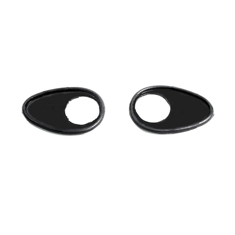 MP 1009-F Door Lock Pads, 1-3/8 in. Wide x 2 in. Long, Pair
