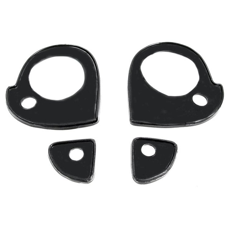 MP 1009-K Door Handle Pads, 1-1/4 in. Long & 3 in. Long, Set R&L