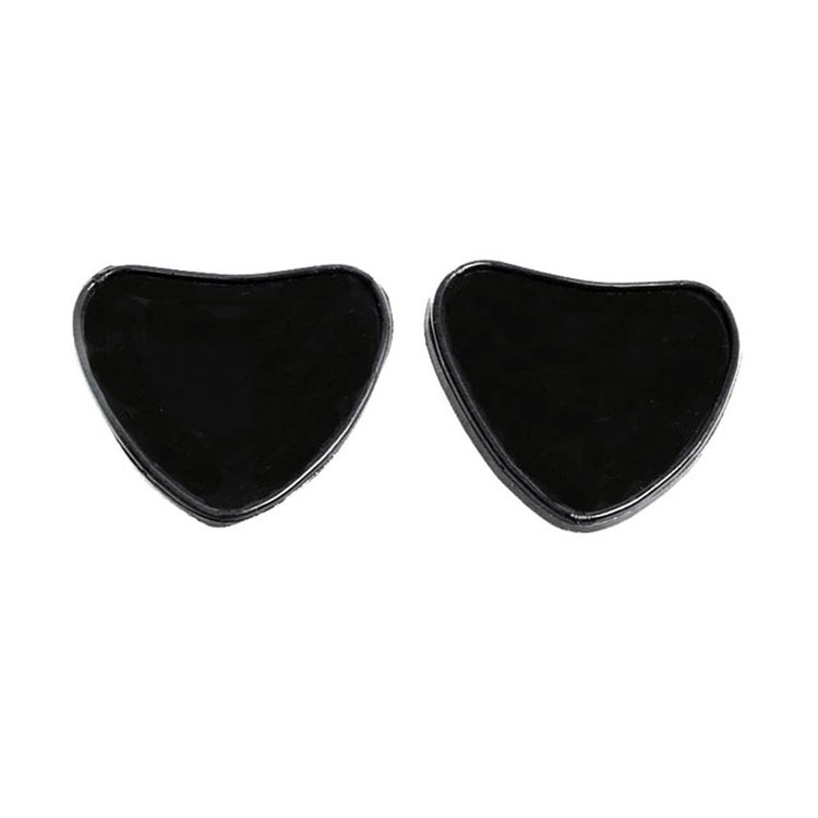 MP 1010-E Door Handle Pads, 2-1/8 in. Wide x 1-7/8 in. Long, Pair