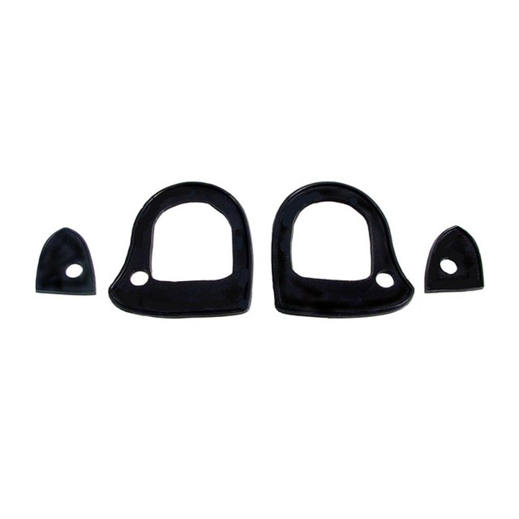 MP 1050 Door Handle Pads, 2-1/8 in. Long & 1-1/8 in. Long, Set R&L
